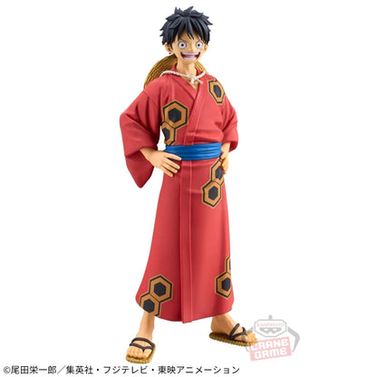 One Piece - Luffy Sanji e Zoro Action Figure Bandai Banpresto DXF