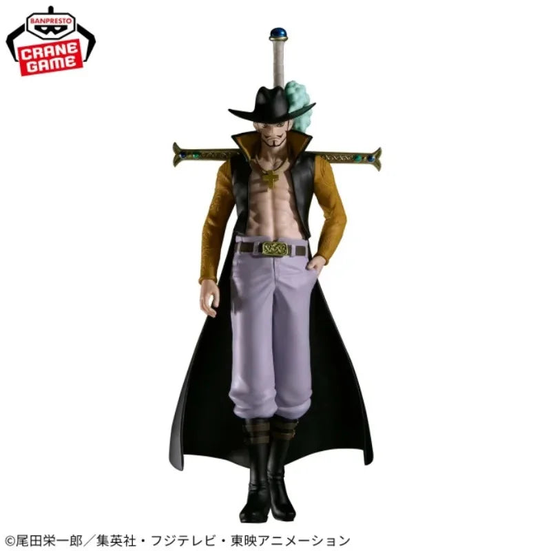 One Piece - Dracule Mihawk Action Figure Bandai Banpresto The Shukko