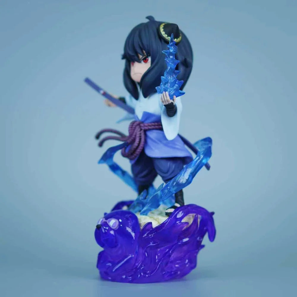 Spy x Family X Naruto Shippuden - Anya Forger Uchiha Sasuke Cosplay Action Figure