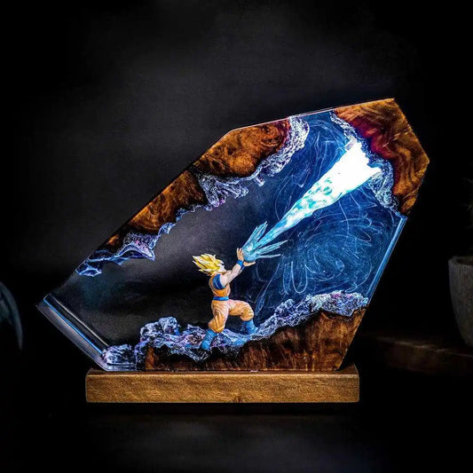 Dragon Ball Z - Lampada Notturna Artistica con Luce LED