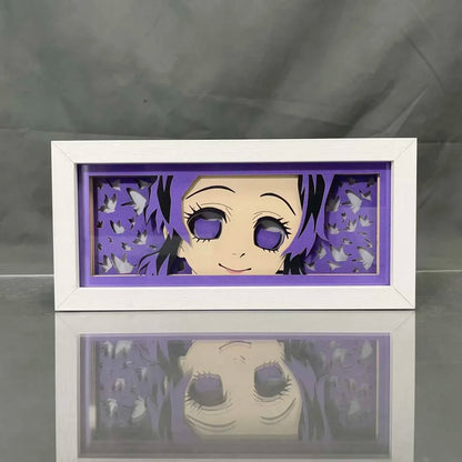 Demon Slayer / Kimetsu no Yaiba - Shinobu Kocho Light Box 3D con Luce Led