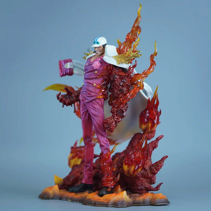 One Piece - Sakazuki Akainu Action Figure con Luce Led