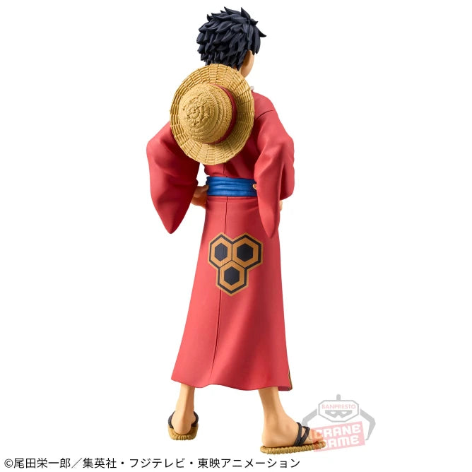 One Piece - Luffy Sanji e Zoro Action Figure Bandai Banpresto DXF