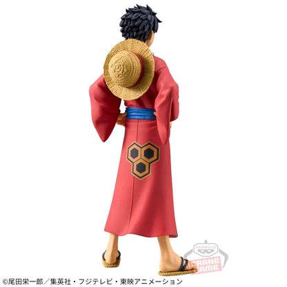 One Piece - Luffy Sanji e Zoro Action Figure Bandai Banpresto DXF