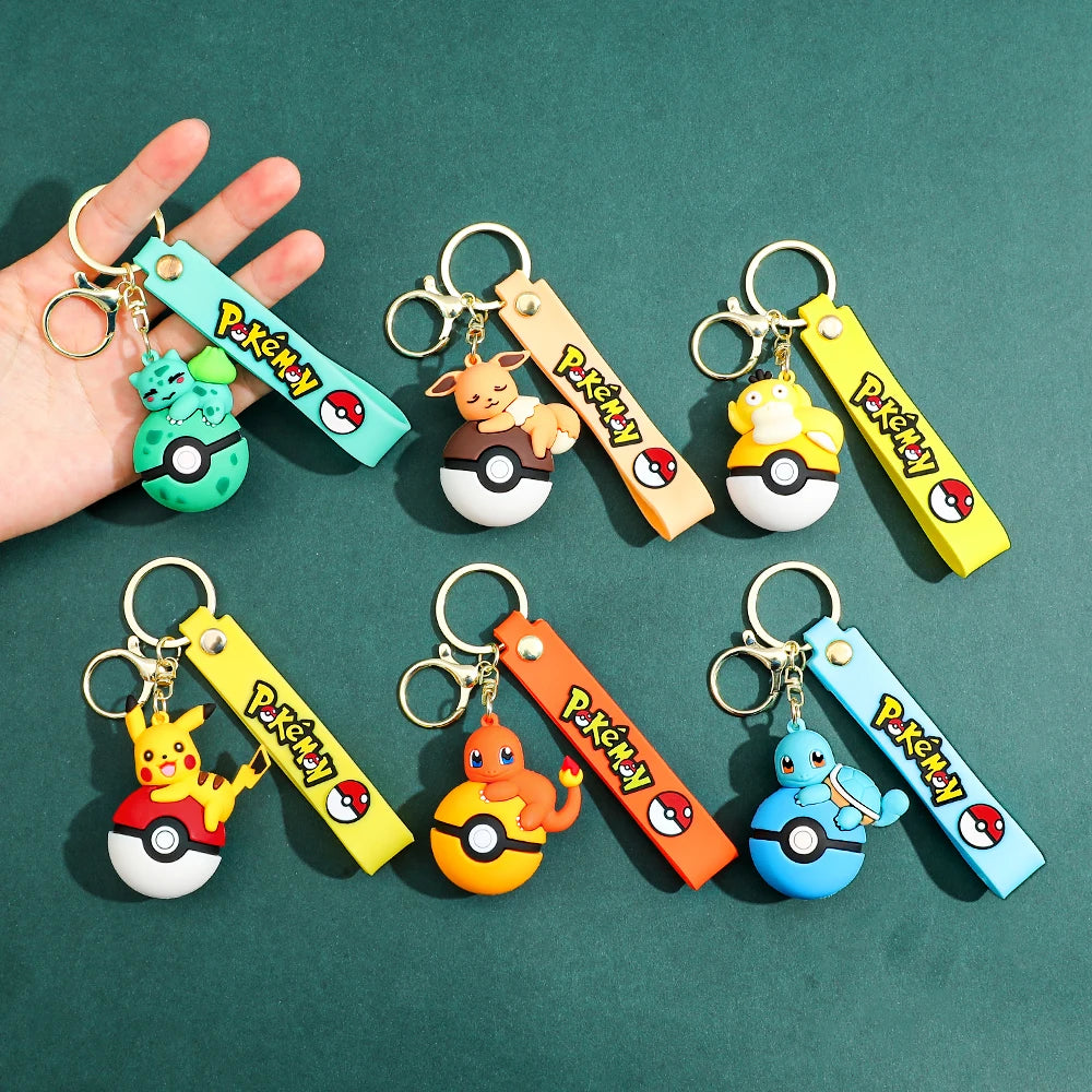 Pokemon - Portachiavi in Silicone