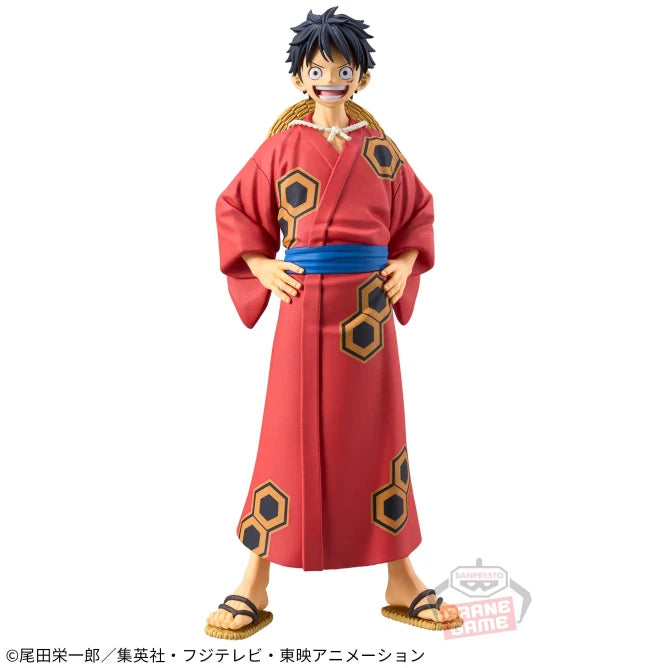 One Piece - Luffy Sanji e Zoro Action Figure Bandai Banpresto DXF