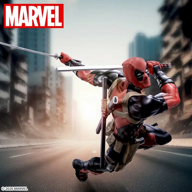 Marvel Comics - Deadpool Action Figure Sega Luminasta