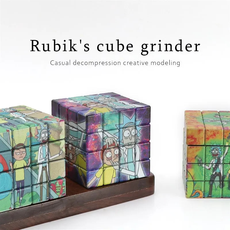 Rick e Morty - Grinder Trita Tabacco in Metallo