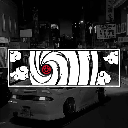 Naruto Shippuden - Obito Uchiha Sticker per Auto JDM