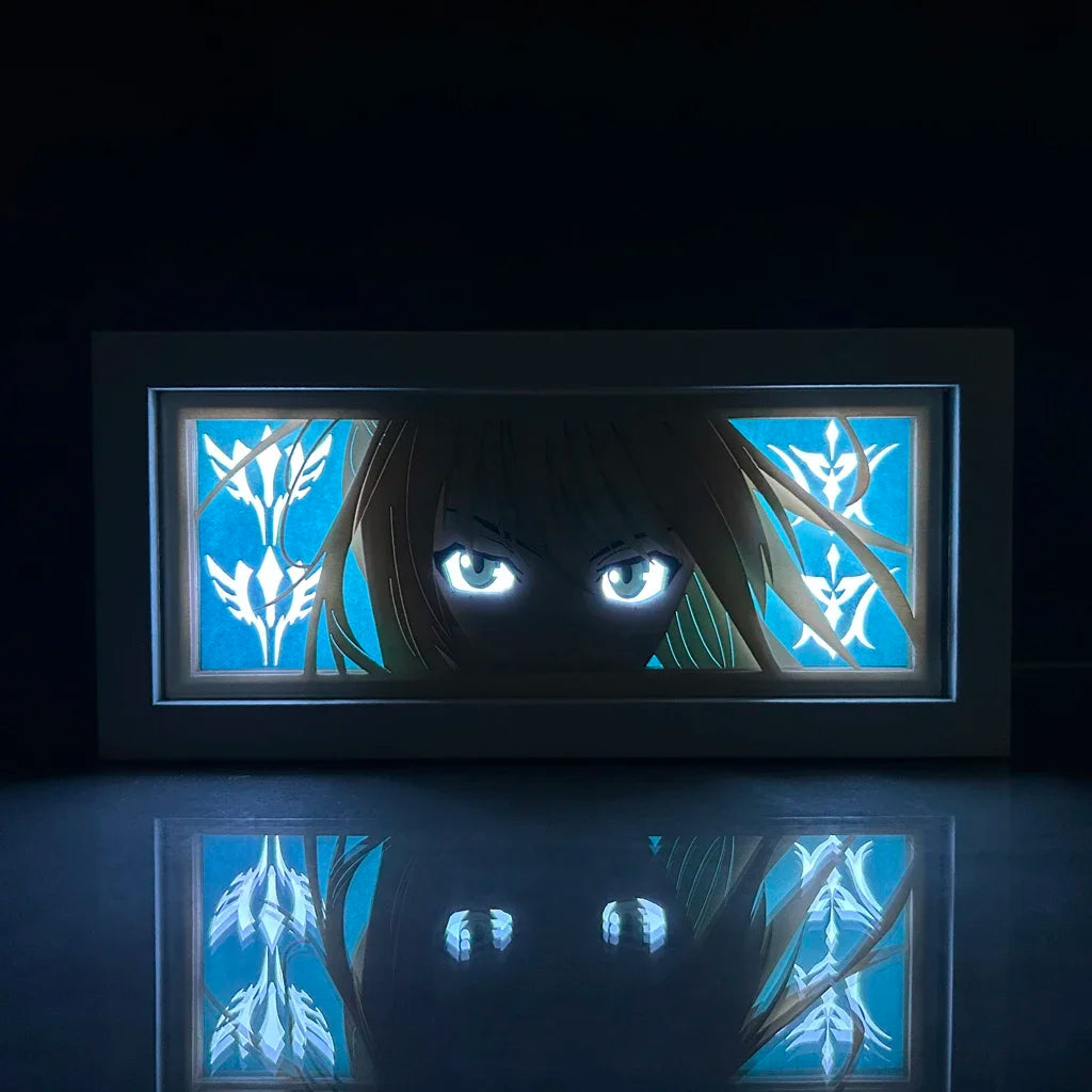 Fate Stay Night - Saber Light Box 3D con Luce Led