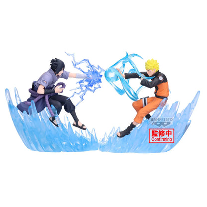 Naruto Shippuden - Uzumaki Naruto x Uchiha Sasuke Action Figure Bandai Banpresto Combination Battle 2