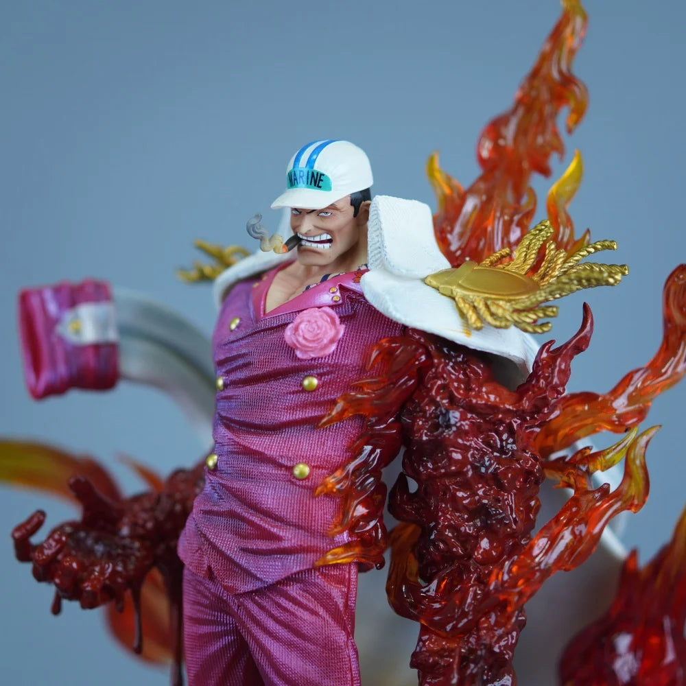 One Piece - Sakazuki Akainu Action Figure con Luce Led