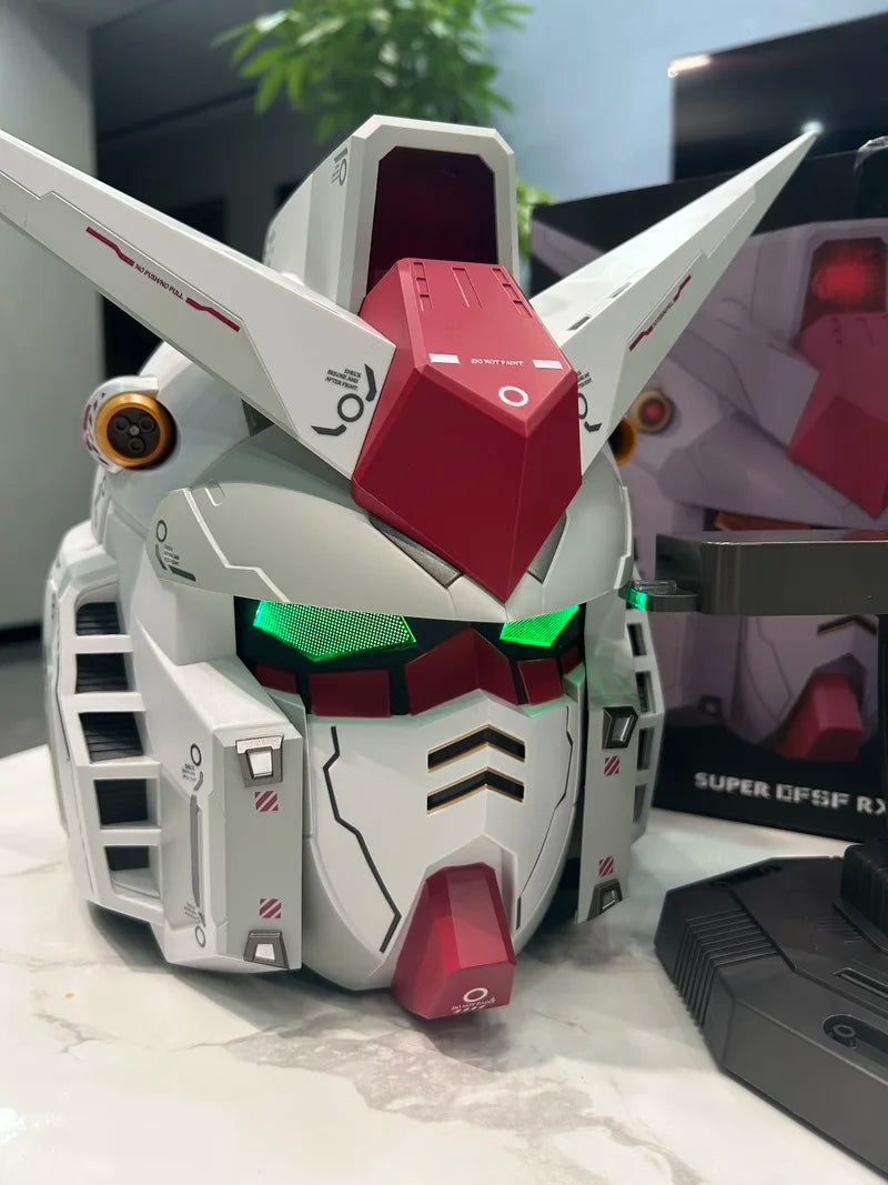 Gundam - Gunpla Rx-78 Wearable Helmet with Led