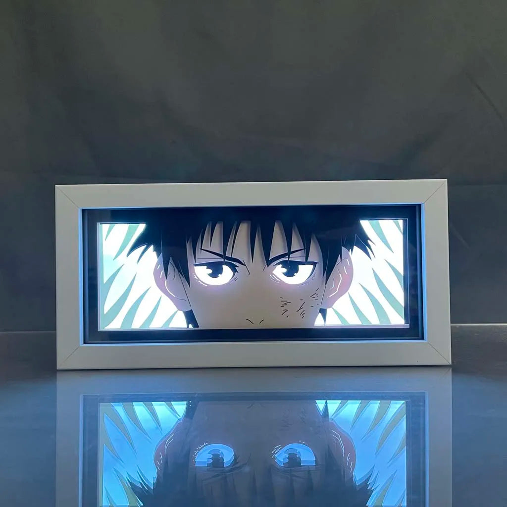 Jujutsu Kaisen - Yuta Okkotsu Light Box 3D con Luce Led