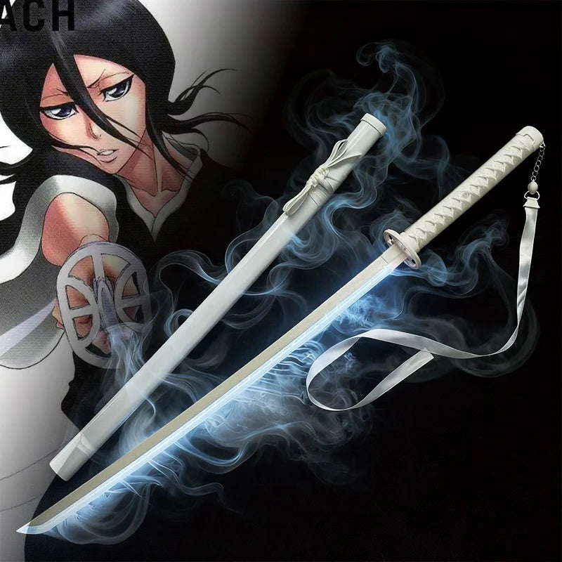 Bleach TYBW - Kuchiki Rukia Katana Zanpakuto con LED e Vapore