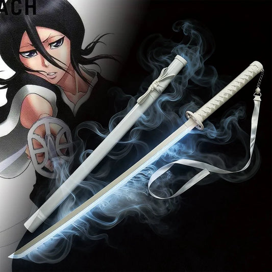Bleach TYBW - Kuchiki Rukia Katana Zanpakuto con LED e Vapore