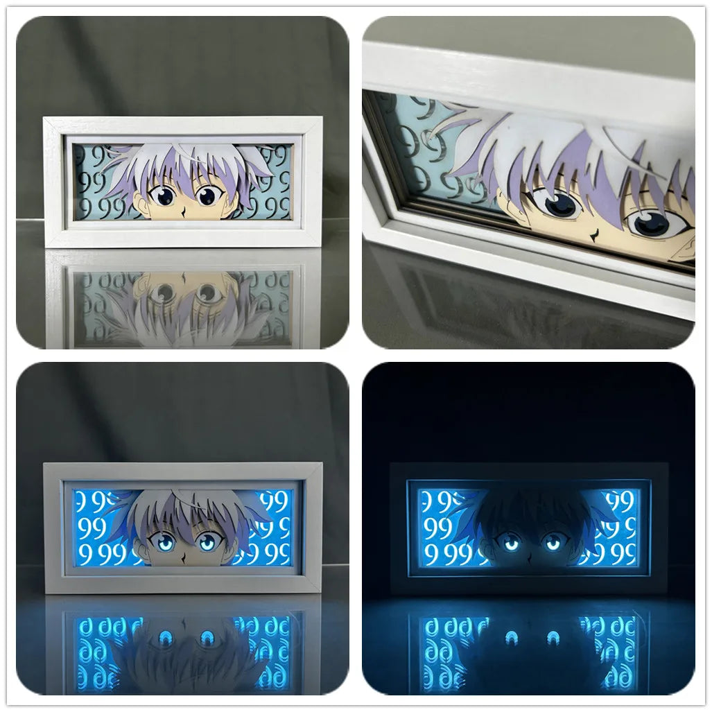 Hunter x Hunter - Light Box 3D con Luce Led