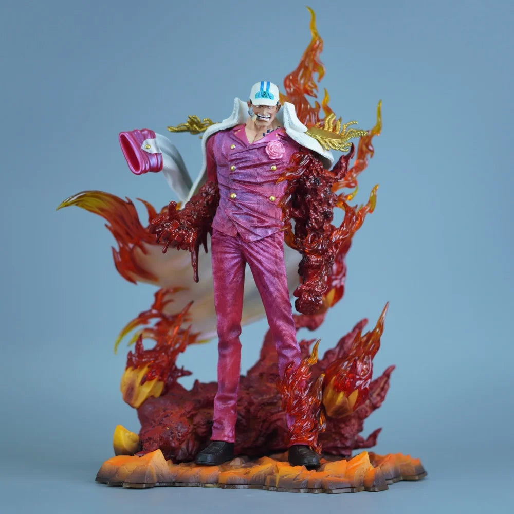 One Piece - Sakazuki Akainu Action Figure con Luce Led