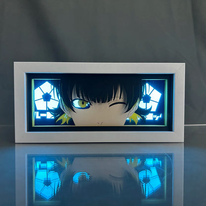 Blue Lock - Light Box 3D con Luce Led