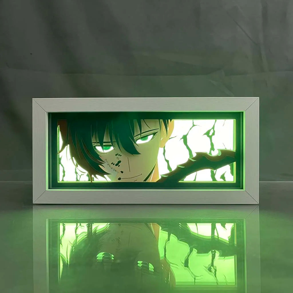 Solo Leveling - Sung Jinwoo Anime Light Box 3D with LED Light