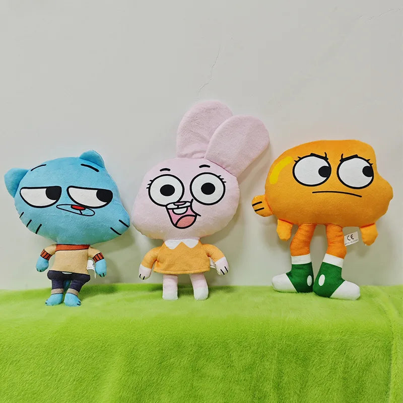 The Amazing World of Gumball - Morbidi Peluche della Famiglia Watterson