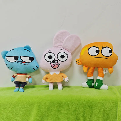 The Amazing World of Gumball - Morbidi Peluche della Famiglia Watterson