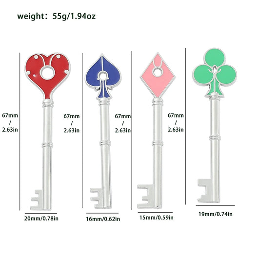 Resident Evil - Key Room Set 4 Pezzi