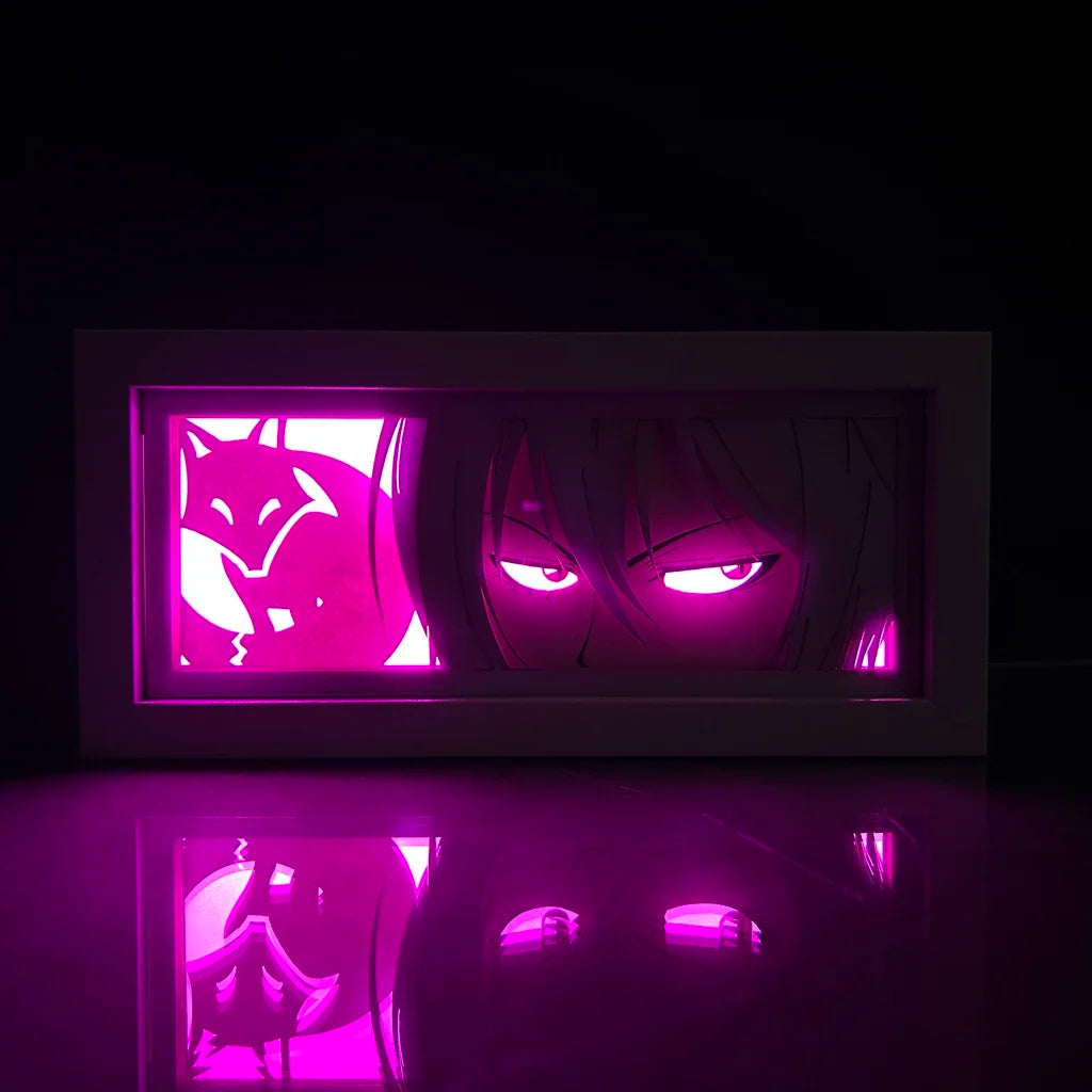 Kamisama Hajimemashita Kiss - Tomoe Mikage Light Box 3D con Luce Led