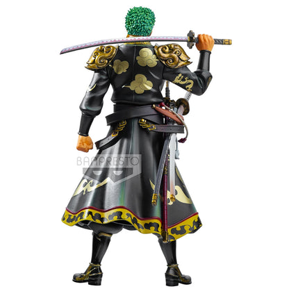 One Piece - Monkey D. Luffy e Roronoa Zoro Action Figure Bandai Banpresto DXF