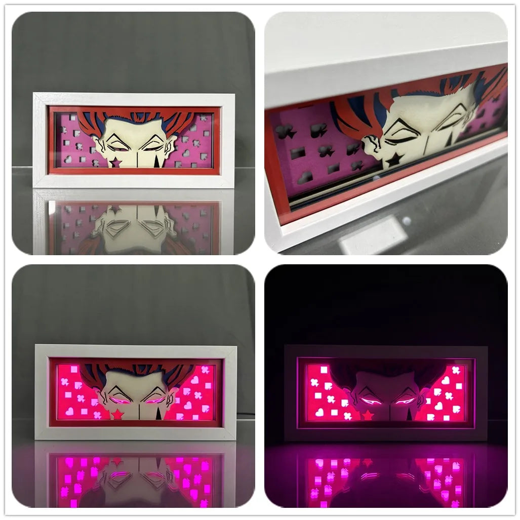 Hunter x Hunter - Light Box 3D con Luce Led