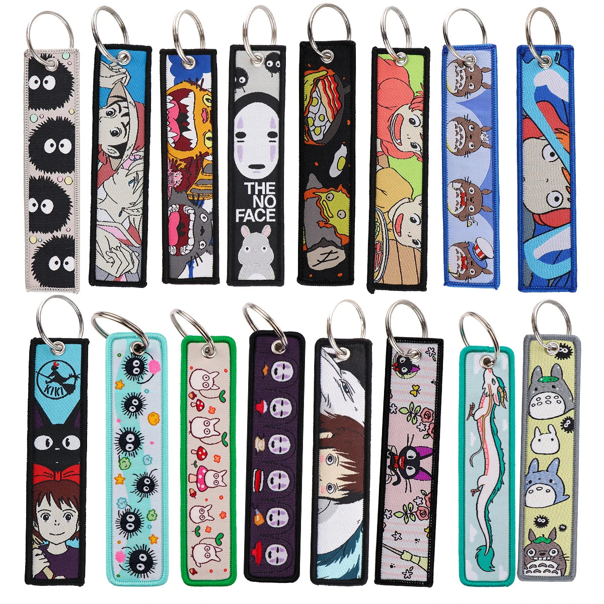 Studio Ghibli - Anime Film Fabric Keychain
