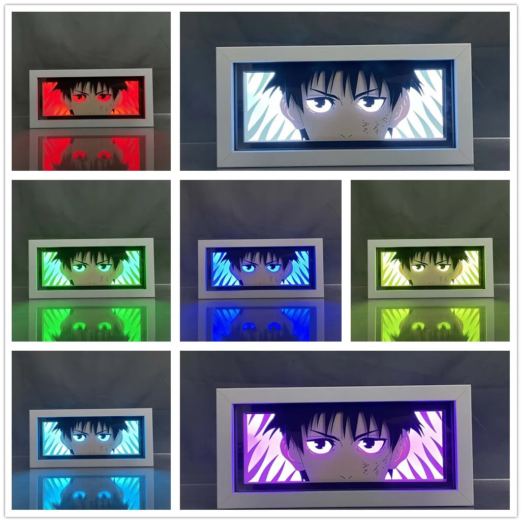 Jujutsu Kaisen - Yuta Okkotsu Light Box 3D con Luce Led