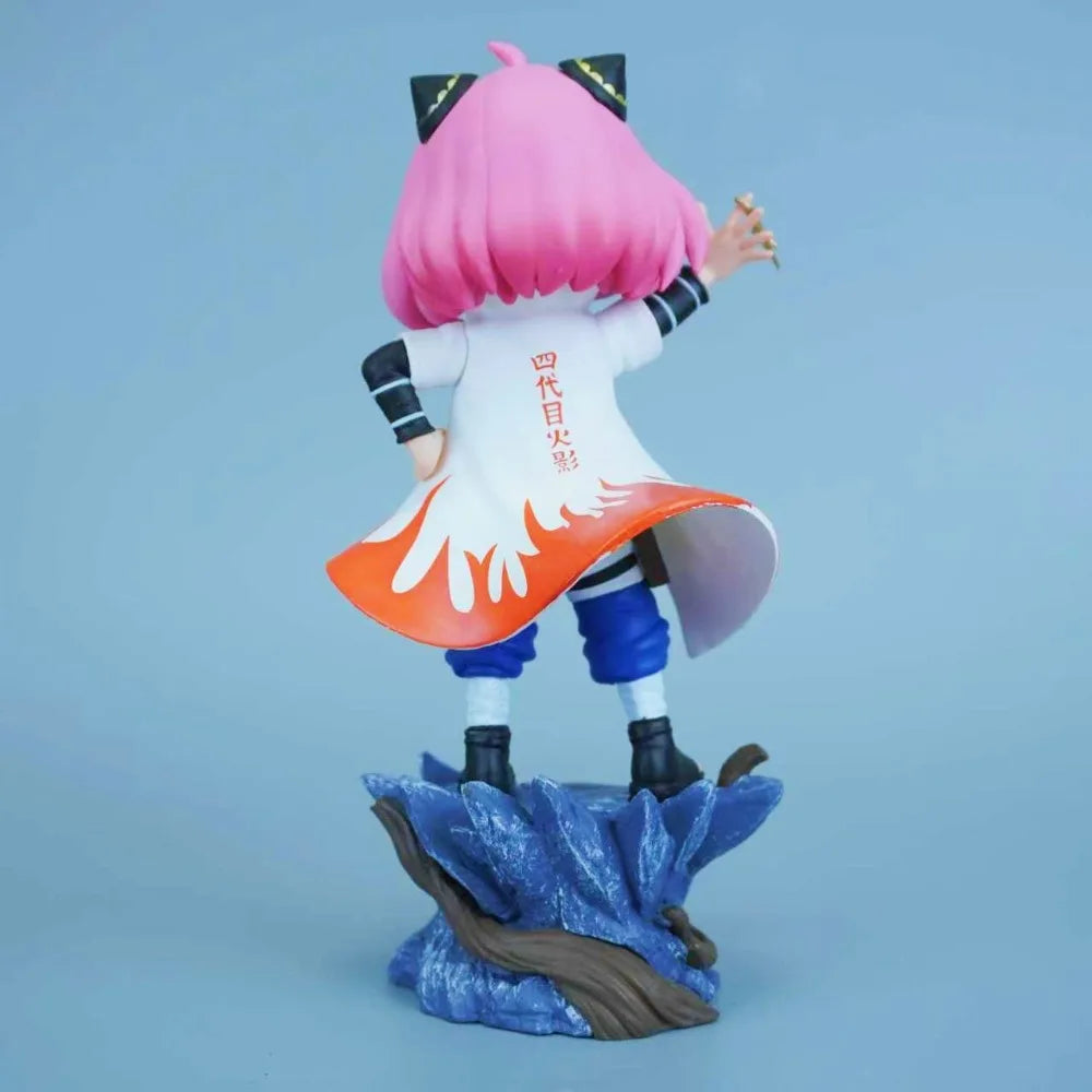 Spy x Family X Naruto Shippuden - Anya Namikaze Minato Cosplay Action Figure