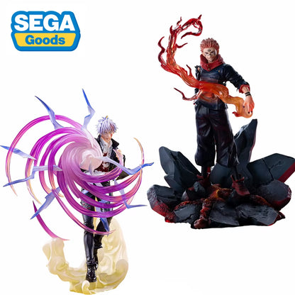 Jujutsu Kaisen - Satoru Gojo e Ryomen Sukuna Action Figure Sega Luminasta