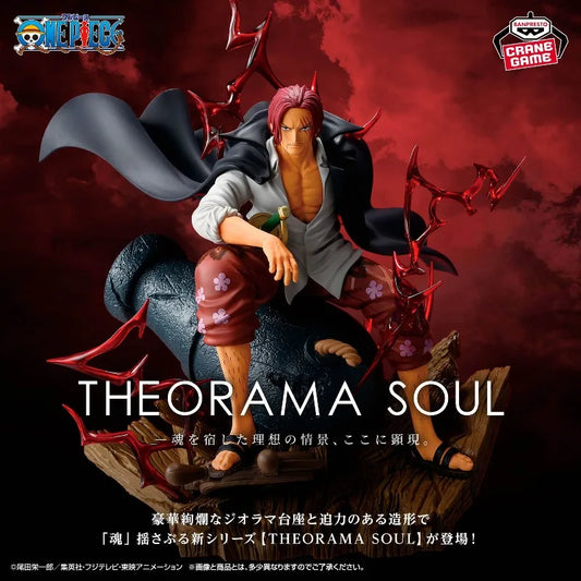 One Piece - Shanks Action Figure Bandai Banpresto Theorama Soul