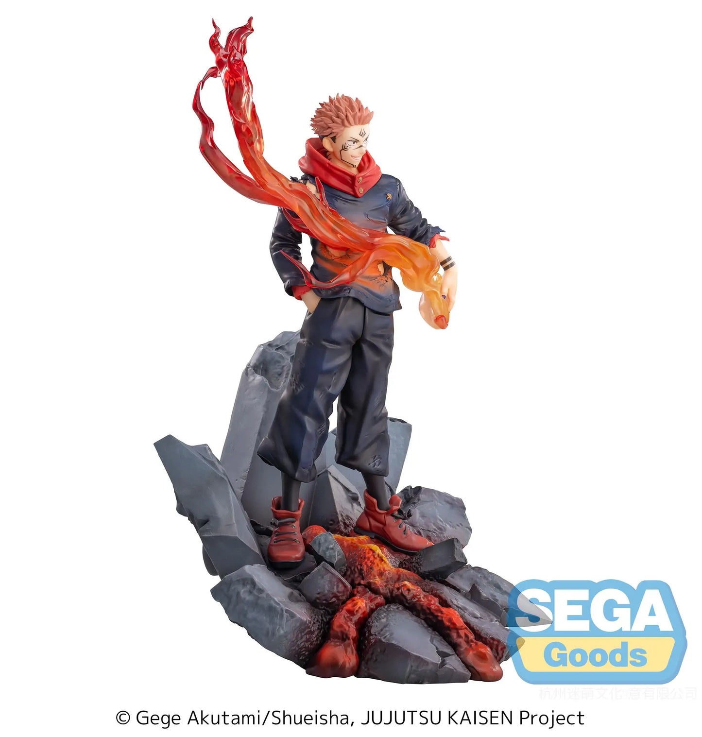 Jujutsu Kaisen - Satoru Gojo e Ryomen Sukuna Action Figure Sega Luminasta