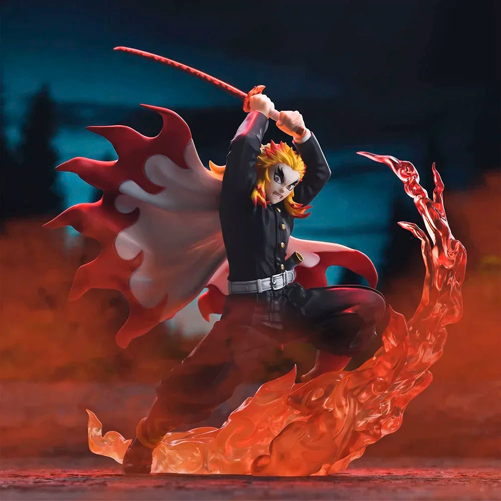 Demon Slayer: Kimetsu no Yaiba - Rengoku Kyojurou e Akaza Action Figure Sega Xross Link