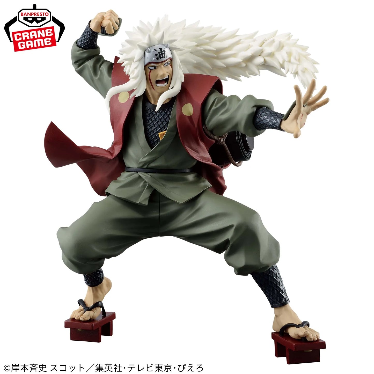 Naruto Shippuden - Jiraiya e Tsunade Action Figure Bandai Banpresto Colosseum