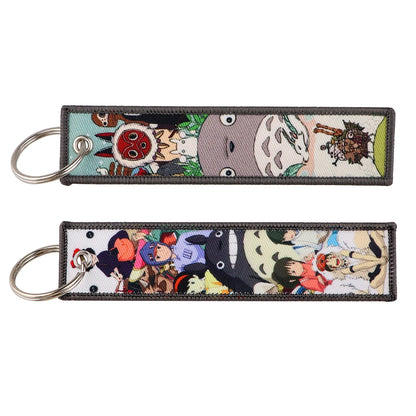 Studio Ghibli - Anime Film Fabric Keychain