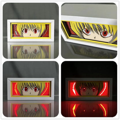 Hunter x Hunter - Light Box 3D con Luce Led