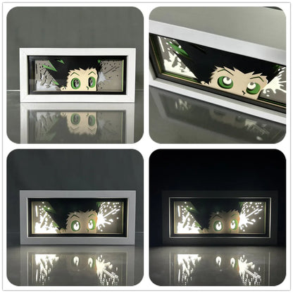 Hunter x Hunter - Light Box 3D con Luce Led