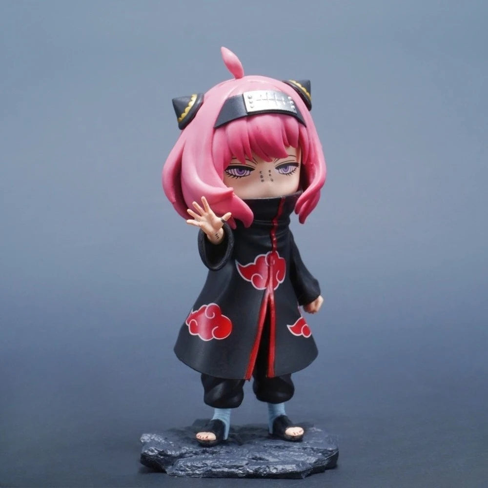 Spy x Family X Naruto Shippuden - Anya Forger Pain Cosplay Action Figure