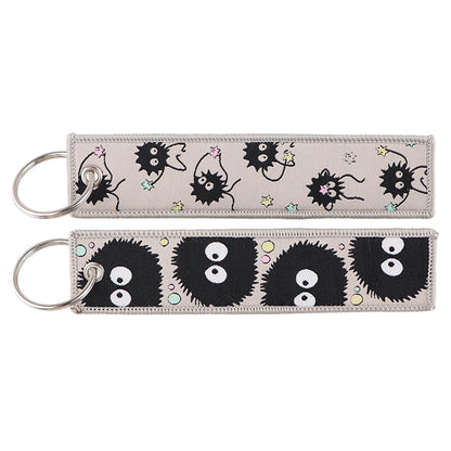 Studio Ghibli - Anime Film Fabric Keychain