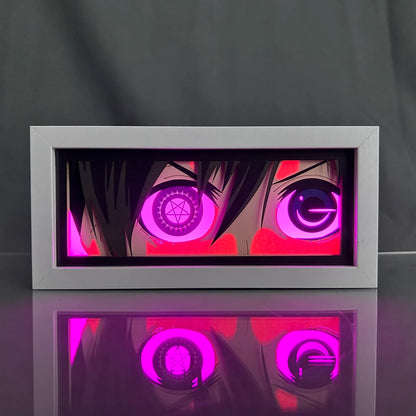 Black Butler / Kuroshitsuji - Light Box 3D con Luce Led