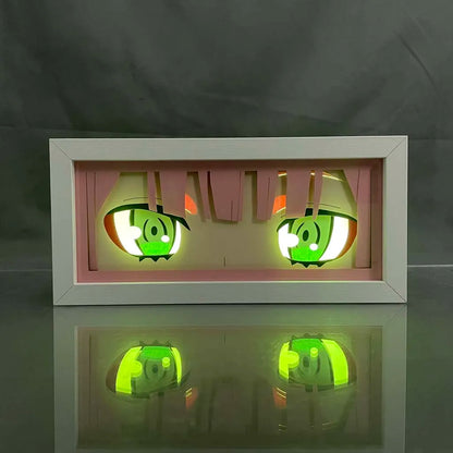 Darling in the Franxx - Zero Two Light Box 3D con Luce Led