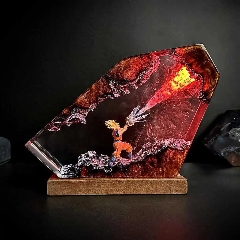 Dragon Ball Z - Lampada Notturna Artistica con Luce LED