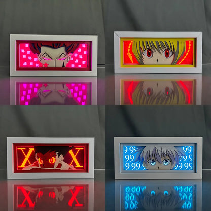 Hunter x Hunter - Light Box 3D con Luce Led