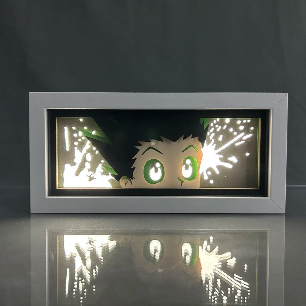 Hunter x Hunter - Light Box 3D con Luce Led