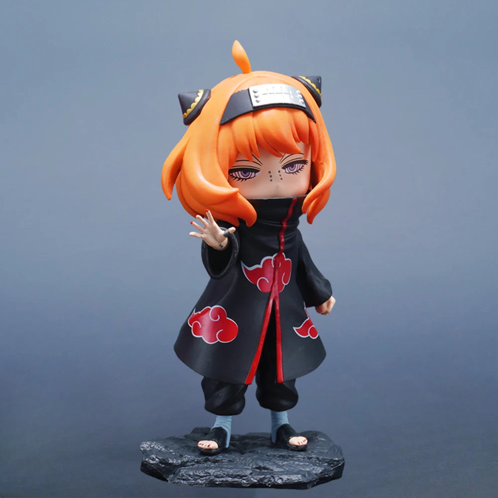 Spy x Family X Naruto Shippuden - Anya Forger Pain Cosplay Action Figure