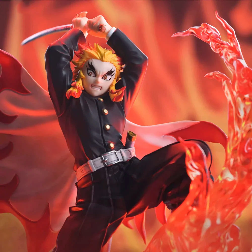 Demon Slayer: Kimetsu no Yaiba - Rengoku Kyojurou e Akaza Action Figure Sega Xross Link